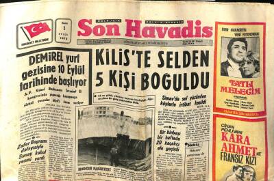Son Havadis Gazetesi 1 Eylül 1973 - Kapıkulede İşçiler İçin Tek Tip Elbise Yapıldı - Orhan Seyfiden Hatıralar GZ98504 - 1