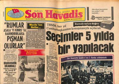 Son Havadis Gazetesi 1 Eylül 1982 - Marlene Jobert , Deniz Ve Güneşin Tadını Çıkarıyor GZ69114 - 2