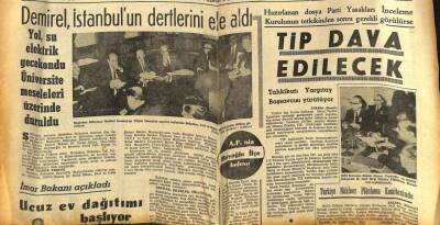 Son Havadis Gazetesi 1 Mayıs 1966 - Süleyman Demirel İstanbulun Dertlerini Ele Aldı GZ59285 - 1