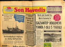 Son Havadis Gazetesi 1 Nisan 1982 - Sevilen Sanatçı Mine Soleyin Dürbünle Etrafı Seyrederek Yorgunluğunu Gideriyor GZ65581 - 2