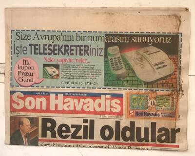 Son Havadis Gazetesi 1 Şubat 1996 - Adım Adım Operasyon GZ7714 - 1