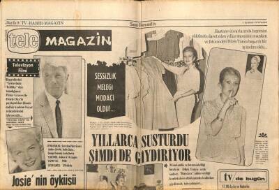 Son Havadis Gazetesi 1 Temmuz 1979 - Sessizlik Meleği Dilek Tunca Modacı Oldu GZ99157 - 1