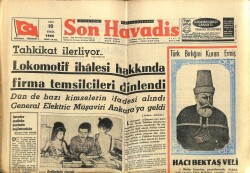 Son Havadis Gazetesi 10 Eylül 1963 - Rus Şilebi Hala Yardım İstemedi GZ102145 - 1