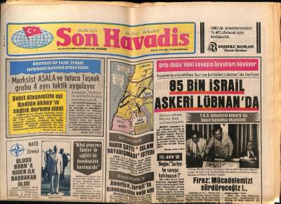 Son Havadis Gazetesi 10 Haziran 1982 - Işıl German Binlerce Evlenme Teklifi Aldı GZ69100 - 2