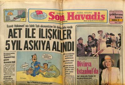Son Havadis Gazetesi 10 Mayıs 1979 - C.İmrahor Tendü Kaza Sonucu Öldü - Divinya İstanbulda GZ124334 - 1