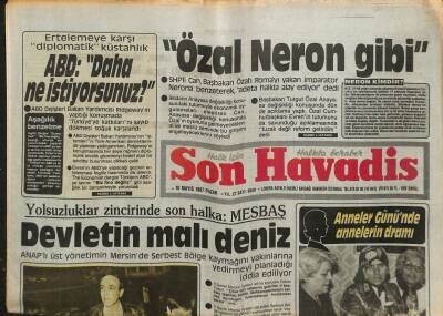 Son Havadis Gazetesi 10 Mayıs 1987 - Sabancıdan Kadrolarına Hazırol Çağrısı Ve Moral Dopingi GZ102132 - 1
