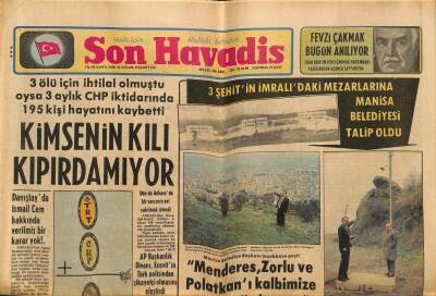 Son Havadis Gazetesi 10 Nisan 1978 - Mc. Namara Başkanlığındaki Dünya Bankası Heyeti Geldi GZ87128 - 1