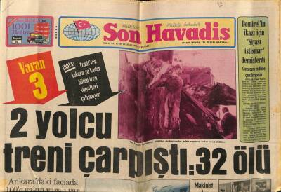 Son Havadis Gazetesi 10 Ocak 1979 - Saç İthalatı Yapılamadığı İçin Otomobil Fabrikaları Kapanma Tehlikesinde GZ92025 - 1