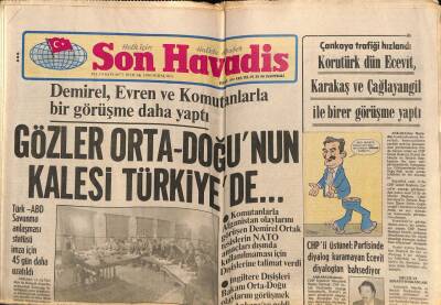 Son Havadis Gazetesi 10 Ocak 1980 - İzzet Günay Televizyon İçin Polisiye Dizi Hazırlayacak GZ74047 - 1