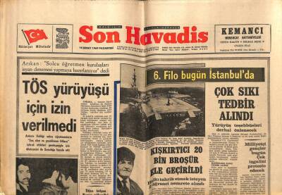 Son Havadis Gazetesi 10 Şubat 1969 - Talat Asal Beşiktaşın Yine Başkanı Oldu GZ97970 - 1