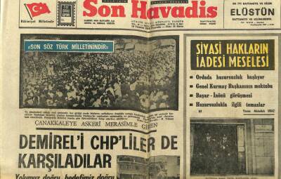 Son Havadis Gazetesi 10 Temmuz 1969 - Bir Devre Adını Veren Başbakan Menderes Yazan Orhan Cemal Fersoy GZ97905 - 1
