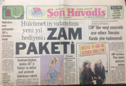 Son Havadis Gazetesi 11 Aralık 1978 - Cumhurbaşkanı da Ecevit Hükümetinden Umudu Kesti - GZ12176 - 2