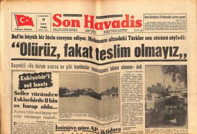 Son Havadis Gazetesi 11 Mart 1964 - Kartal Belediye Reisi Seçimine İtirazı Reddedildi GZ69830 - 2