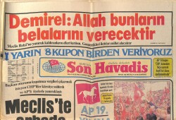 Son Havadis Gazetesi 11 Şubat 1979 - İran'da Çatışmalar Orduya da Sıçradı - Orduspor Oynadı Beşiktaş Seyretti GZ158799 - Gökçekoleksiyon