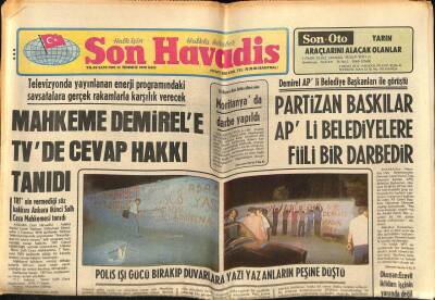 Son Havadis Gazetesi 11 Temmuz 1978 - Şehremininde Bir Banka Daha Soydular GZ74038 - 1
