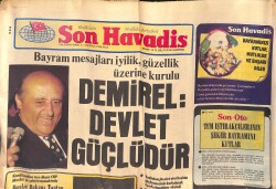 Son Havadis Gazetesi 12 Ağustos 1980 - Fuarda Şenlik Var,Sezen Aksu,İbrahim Tatlıses,Müjde Ar,Emel Sayın,Bülent Ersoy,Hülya Koçyiğit,Cüneyt Arkın GZ132656 - 1