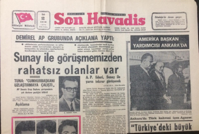 Son Havadis Gazetesi 12 Ekim 1971 - Demirel AP Grubunda Açıklama Yaptı - GZ12205 - 2