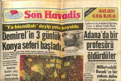 Son Havadis Gazetesi 12 Eylül 1979 - Zeki Müren , Sahne Dekorunu Kendi Çizdiği Desenlerle Hazırlamıştı GZ102233 - 3