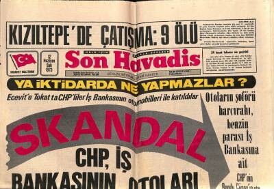 Son Havadis Gazetesi 12 Haziran 1973 - Antalyadaki 622 Köyde Elektrik Yok GZ69228 - 2