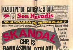 Son Havadis Gazetesi 12 Haziran 1973 - Antalyadaki 622 Köyde Elektrik Yok GZ69228 - 1