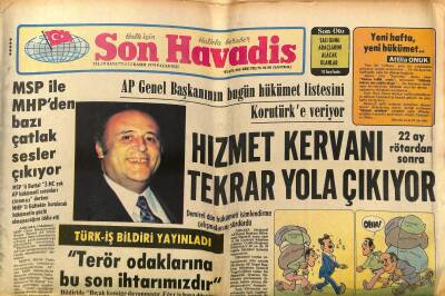 Son Havadis Gazetesi 12 Kasım 1979 - İranlı Öğrenciler İşgali Kaldırmak İçin Humeyniden Emir Bekliyor - Türk-İş Bildiri Yayınladı GZ124204 - 1