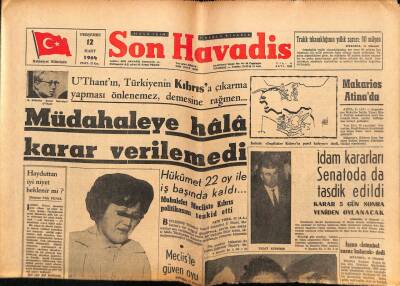 Son Havadis Gazetesi 12 Mart 1964 - Boya Ve Makine Yağı İle Biber Yapanlar Yargılandı GZ69831 - 2