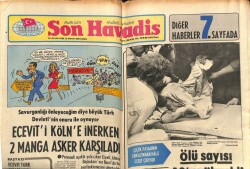 Son Havadis Gazetesi 12 Mayıs 1978 - Aldo Moro Sade Bir Törenle Toprağa Verildi GZ102047 - 1