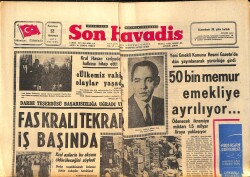 Son Havadis Gazetesi 12 Temmuz 1971 - Ecevit Ve Ekibi Yeni Parti İçin Zemin Yokluyor - T.İ.P. Davası Savunmaya Bırakıldı GZ158849 - Gökçekoleksiyon