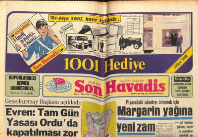 Son Havadis Gazetesi 13 Aralık 1978 - Fatma Girik Babasına İlk Ve Son Görevini Yaptı, Emel Sayın GZ99118 - 1