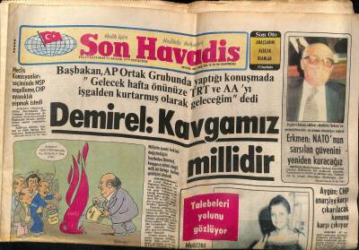 Son Havadis Gazetesi 13 Aralık 1979 - Belediye Konservatuarından Sahnelere Transfer Olan Ayşe Tunalı İlk Sınavını Basın Mensuplarına Verdi GZ69771 - 1