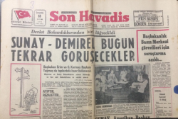 Son Havadis Gazetesi 13 Ekim 1971 - Boksörlerimizin Zaferi Büyük Sevinç Yarattı - GZ12871 - 1