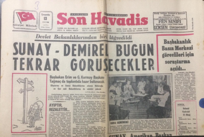 Son Havadis Gazetesi 13 Ekim 1971 - Boksörlerimizin Zaferi Büyük Sevinç Yarattı - GZ12871 - 2