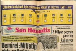 Son Havadis Gazetesi 13 Ekim 1979 - Demirel Nihat Kayanın Mezarını Ve Yaşlı Annesini Ziyaret Etti GZ102223 - 2