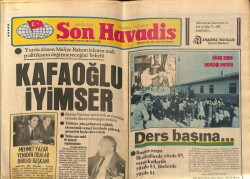 Son Havadis Gazetesi 13 Eylül 1982 - Perihan Yücedağ Yeni Bir Rekorun Peşinde GZ69748 - 2
