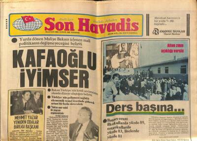 Son Havadis Gazetesi 13 Eylül 1982 - Perihan Yücedağ Yeni Bir Rekorun Peşinde GZ69748 - 2