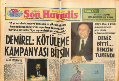 Son Havadis Gazetesi 13 Haziran 1978 - Serpil Barlasın Yine de Bir Eksiği Var GZ74039 - 1
