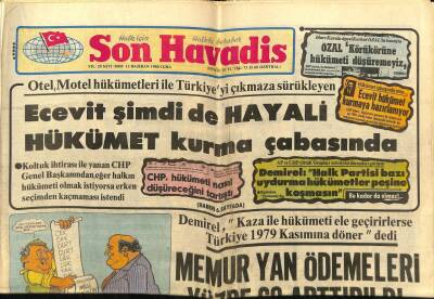 Son Havadis Gazetesi 13 Haziran 1980 - Bergamada Şenlik Var GZ65305 - 2