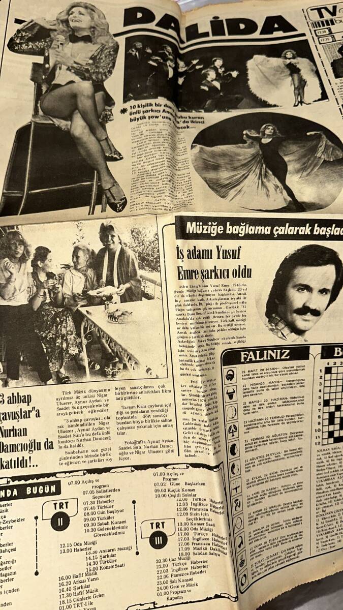Son Havadis Gazetesi 13 Kasım 1980 - Dalida , Amerika'da İkinci Büyük Şovunu Verecek... - 180 MHP'li Tutuklanıyor GZ134190 - 2