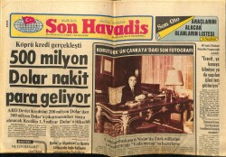 Son Havadis Gazetesi 13 Mart 1980 - Şekip Ayhan Özışık Yurda Döndü GZ65575 - 1