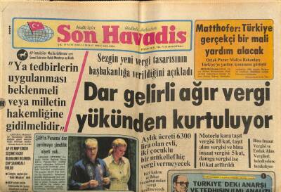 Son Havadis Gazetesi 13 Şubat 1980 - Şekip Ayhanın Ameliyat Sonrası İlk Tatdıkları GZ87164 - 1
