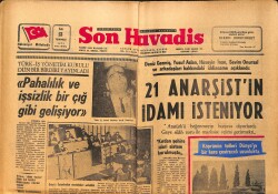 Son Havadis Gazetesi 13 Temmuz 1971 - Millet Meclisinde Özel Yüksek Okullar Tasarısı Görüşüldü GZ158845 - Gökçekoleksiyon