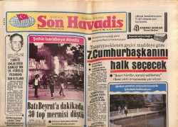 Son Havadis Gazetesi 13 Temmuz 1982 - Hülya Sözer Solo Programı İçin TRTden 7 Bin Lira Aldı GZ69111 - 2