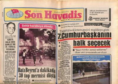 Son Havadis Gazetesi 13 Temmuz 1982 - Hülya Sözer Solo Programı İçin TRTden 7 Bin Lira Aldı GZ69111 - 2