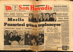 Son Havadis Gazetesi 14 Ekim 1965 - Demirelin Yabancı Bir Gazeteciye Beyanatı GZ65649 - 1