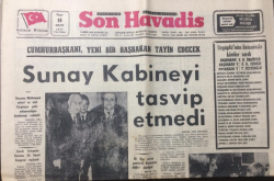 Son Havadis Gazetesi 14 Mayıs 1972 - Trabzon Bir Puanla Dönüyor - GZ12228 - 1