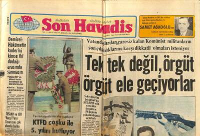 Son Havadis Gazetesi 14 Şubat 1980 - Aktör Davit Janssen Kaçak Öldü GZ80451 - 1