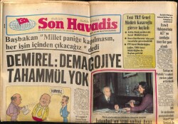 Son Havadis Gazetesi 15 Aralık 1979 - İzmirli Genç Sanatçı Nazan Öncel Müzik Benim İçin Herşey Diyor GZ69772 - 1
