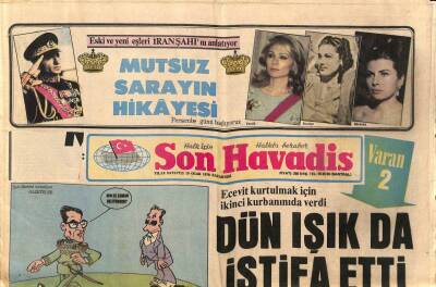 Son Havadis Gazetesi 15 Ocak 1979 - Milli Savunma Bakanı Hasan Esat Işık İstifa Etti GZ91696 - 1