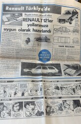 Son Havadis Gazetesi 16 Ağustos 1971 - Renault-12 Bugün Piyasaya Çıkıyor - Türkiye'nin En Büyük 100 Firması Açıklandı GZ158775 - 2