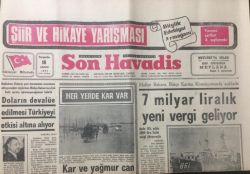 Son Havadis Gazetesi 16 Aralık 1971 - Doların Devalüe Edilmesi Türkiyeyi Etkisi Altına Alıyor - GZ12844 - 1